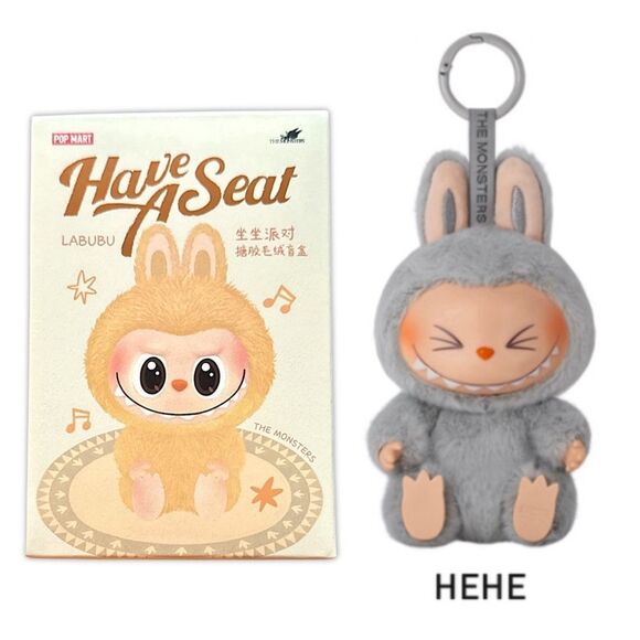 Pop Mart The Monsters Have a Seat Labubu - Hehe - Picture 1 of 16